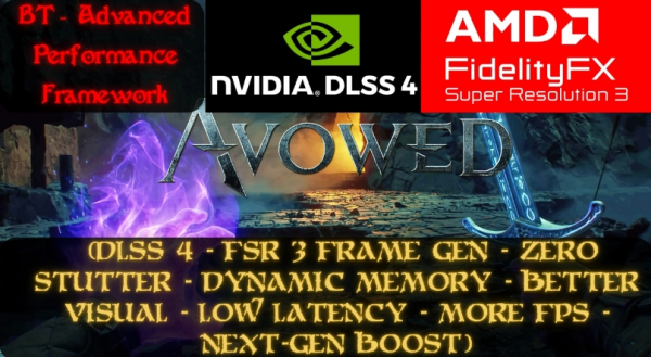 《宣誓》高級性能框架MOD[包括DLSS4、幀生成等]