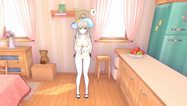 《米塔MiSide》碧藍(lán)檔案泳裝十六夜野宮MOD