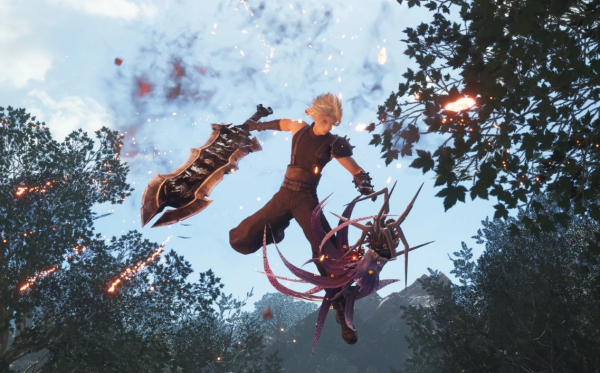 《最終幻想7：重生》混亂吞噬者替換破壞劍武器MOD