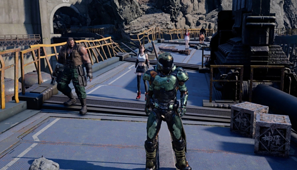 《最終幻想7：重生》毀滅戰士克勞德MOD