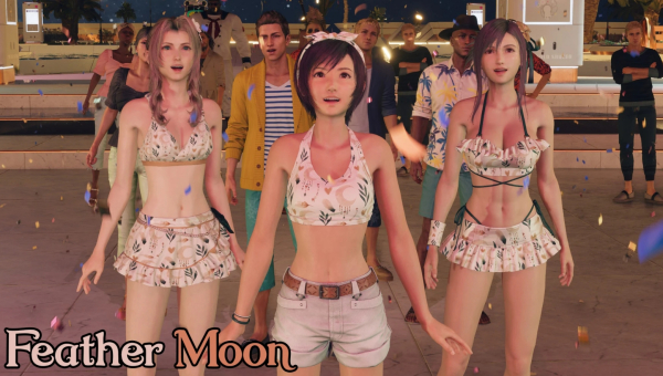 《最終幻想7：重生》蒂法泳衣九種著色MOD