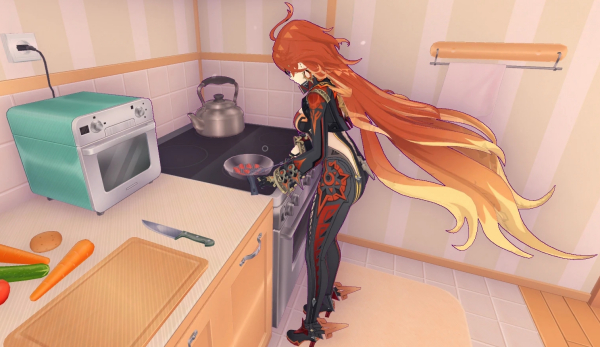 《米塔MiSide》原神瑪薇卡MOD