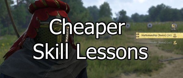 《天國(guó)：拯救2》更便宜的技能課程MOD