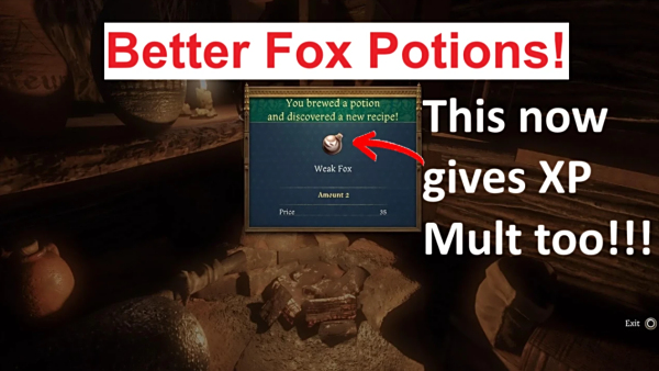 《天國:拯救2》狐貍藥劑經驗加成MOD