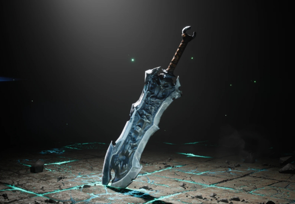 《最終幻想7：重生》混亂吞噬者替換破壞劍武器MOD