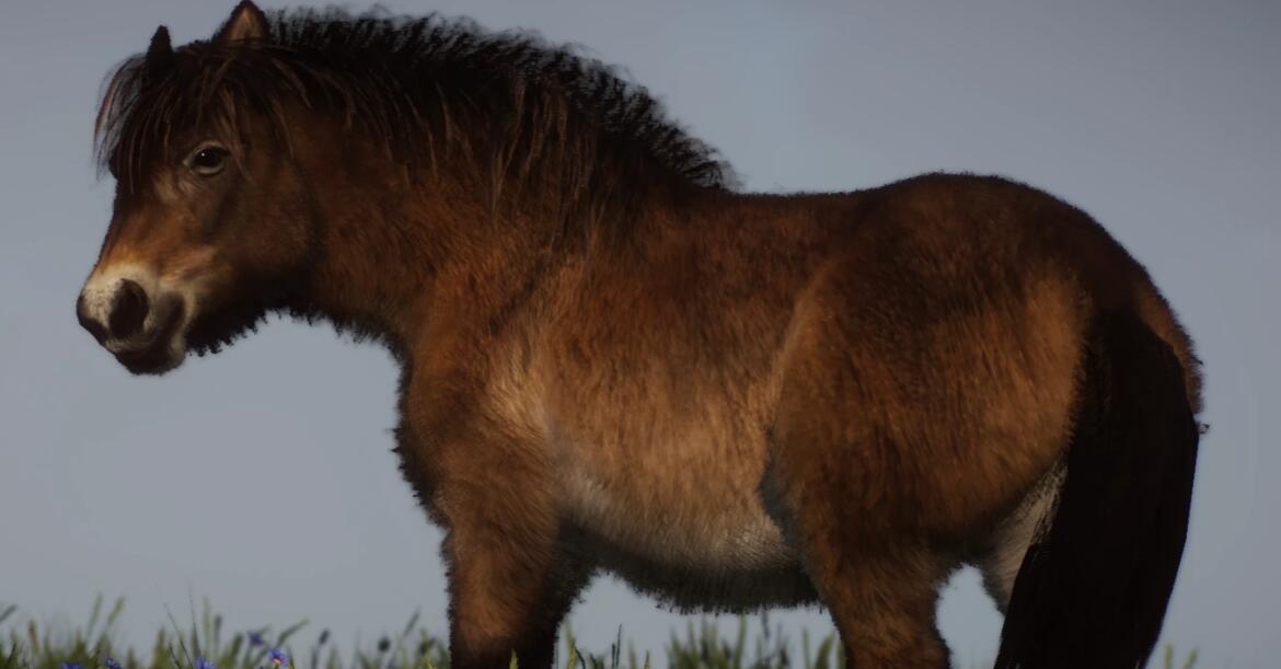 《動物園之星》新增瀕危物種埃克斯穆爾矮種馬MOD