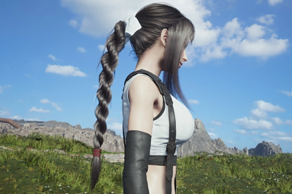 《最終幻想7：重生》蒂法馬尾辮MOD