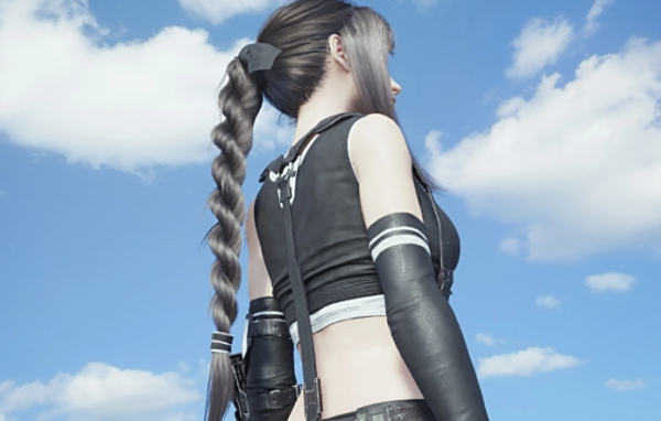 《最終幻想7：重生》蒂法馬尾辮MOD