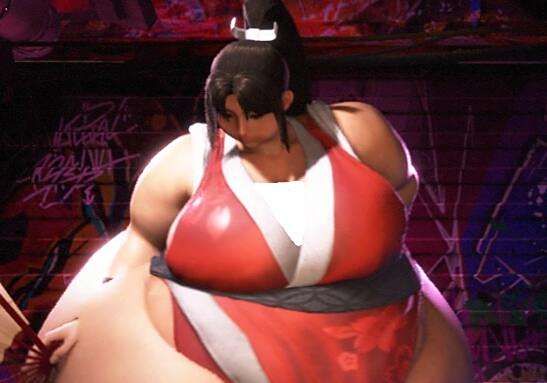 《街頭霸王6》超級肥胖不知火舞MOD