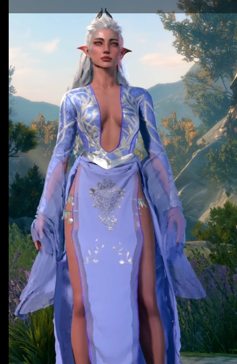 《博德之門3》光冕連衣裙外觀MOD