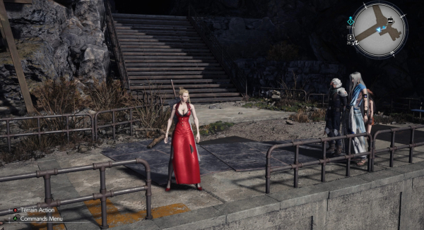 《最終幻想7：重生》克勞德替換為猩紅模型MOD