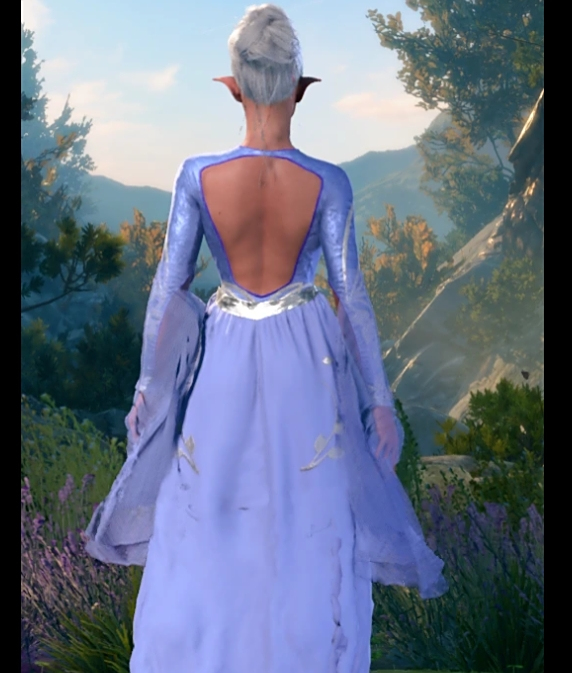 《博德之門3》光冕連衣裙外觀MOD