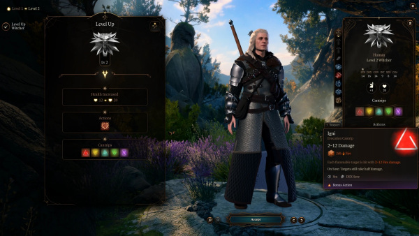 《博德之門3》巫師獵魔人職業mod漢化補丁【含mod本體】