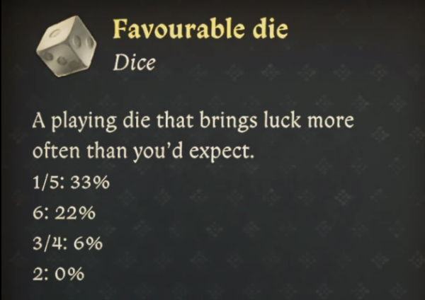 《天國:拯救2》骰子統計MOD