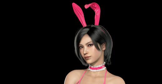 《生化危機4：重制版》艾達王粉色桃心兔女郎MOD[需要DLC]