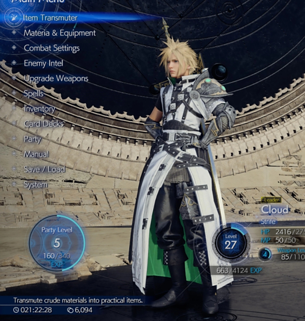 《最終幻想7：重生》克勞德光劍武器和服裝MOD