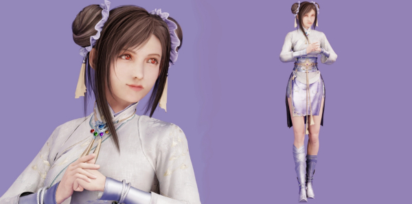 《最終幻想7：重生》蒂法中華武術(shù)旗袍服裝MOD