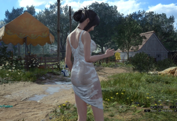 《最終幻想7:重生》蒂法濕身浴衣服裝MOD