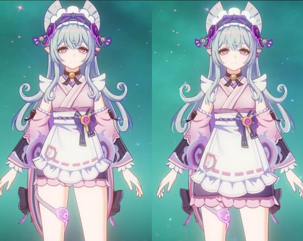 《原神》夢見月瑞希更長裙子MOD