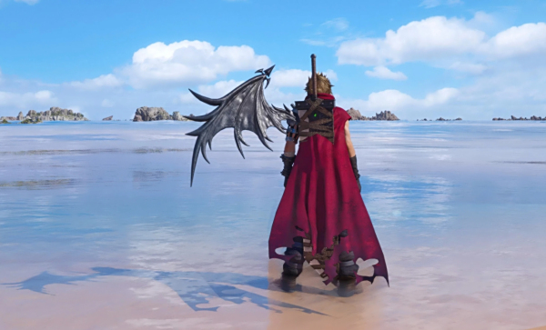 《最終幻想7:重生》克勞德王國之心1服裝MOD