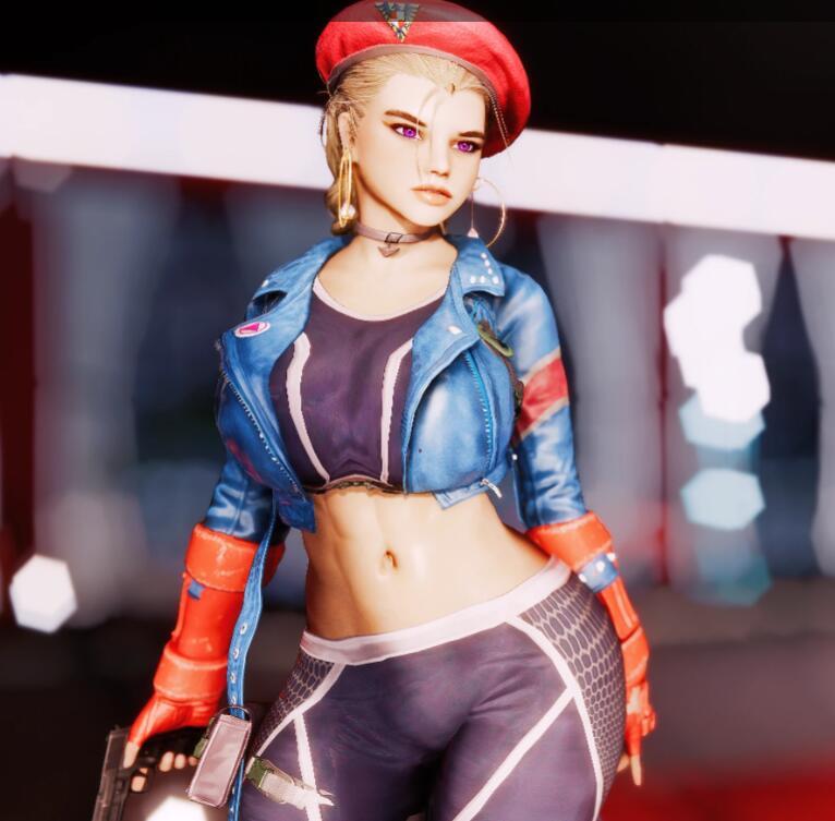 《上古卷軸5：天際重制版》街霸嘉米服裝MOD