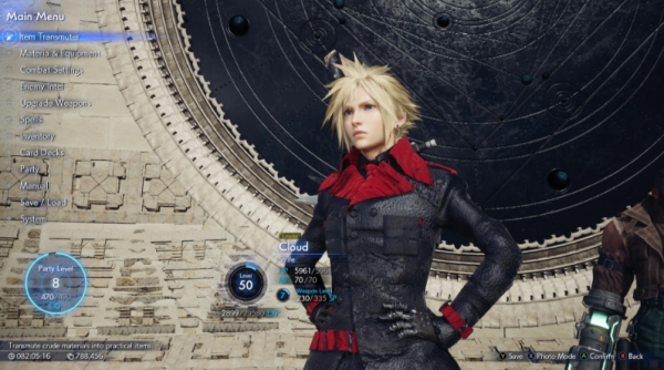 《最終幻想7:重生》克勞德Rufus服裝重新著色MOD