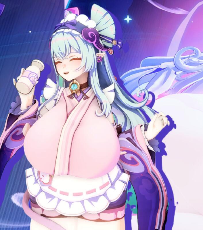 《原神》豐腴夸張夢見月瑞希MOD