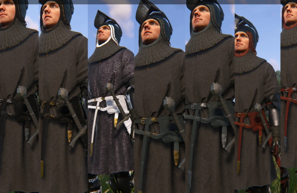 《天國：拯救2》黑色皮革外觀MOD2.0版本