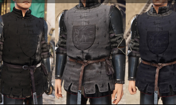 《天國:拯救2》黑色重涂版戰(zhàn)馬戰(zhàn)袍MOD