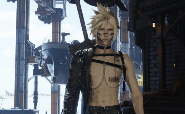 《最終幻想7:重生》克勞德Loveless Merc服裝MOD