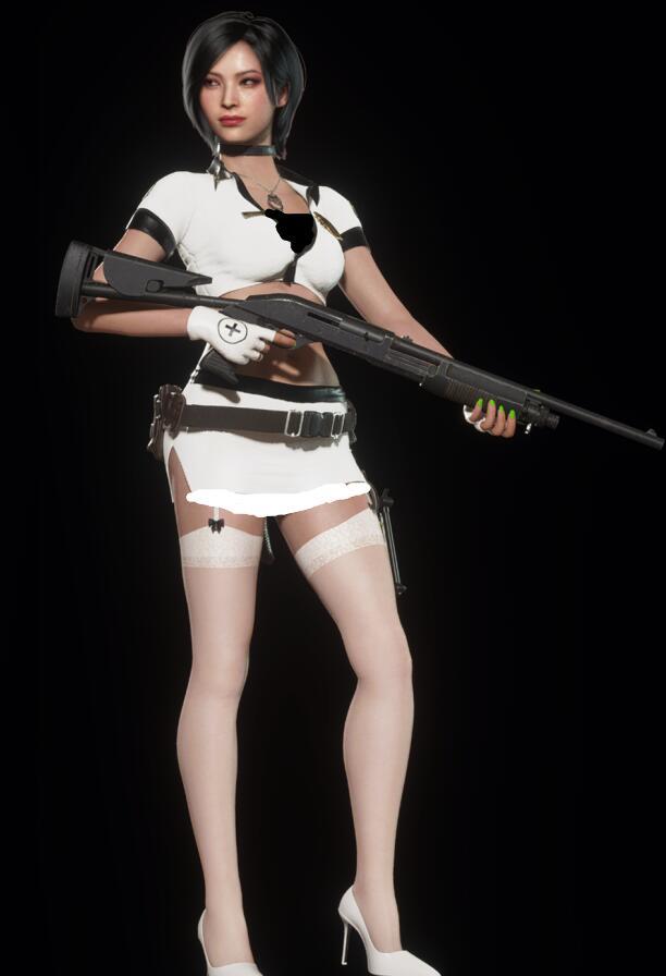 《生化危機(jī)4：重制版》艾達(dá)壞探員巡邏隊(duì)-黑白2款MOD[需要DLC]