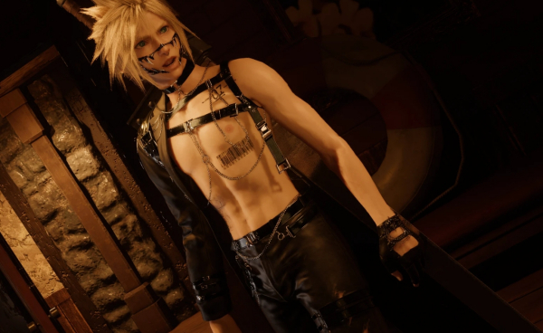 《最終幻想7:重生》克勞德Loveless Merc服裝MOD