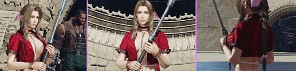 《最終幻想7:重生》愛麗絲只穿夾克清涼MOD