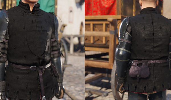 《天國:拯救2》黑色重涂版戰(zhàn)馬戰(zhàn)袍MOD