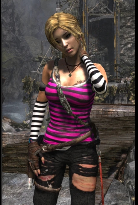 《古墓麗影9》場景女王勞拉外觀MOD