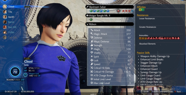 《最終幻想7：重生》春麗模型替換克勞德MOD