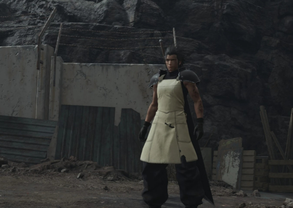 《最終幻想7:重生》扎克斯的圍裙外觀MOD