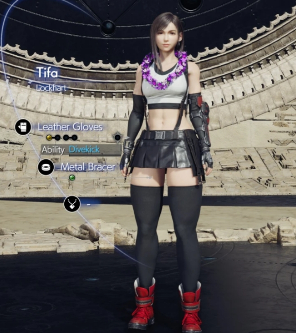 《最終幻想7:重生》蒂法更多肌肉MOD