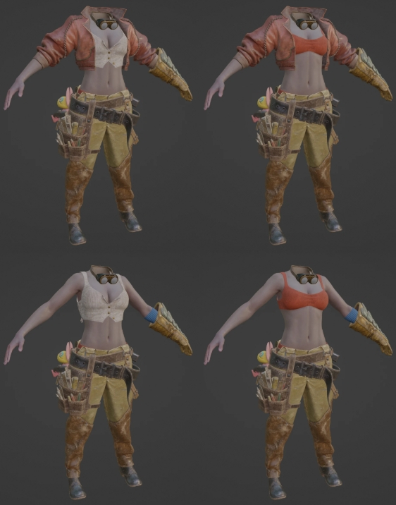 《怪物獵人：荒野》杰瑪四套更性感的服裝MOD