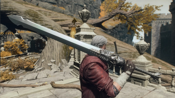 《艾爾登法環(huán)》鬼泣5魔劍但丁和叛逆之刃MOD