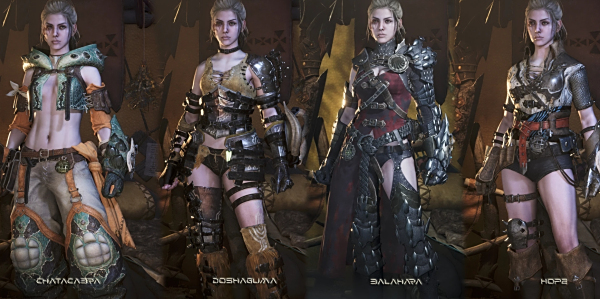 《怪物獵人：荒野》女性盔甲更輕盈MOD