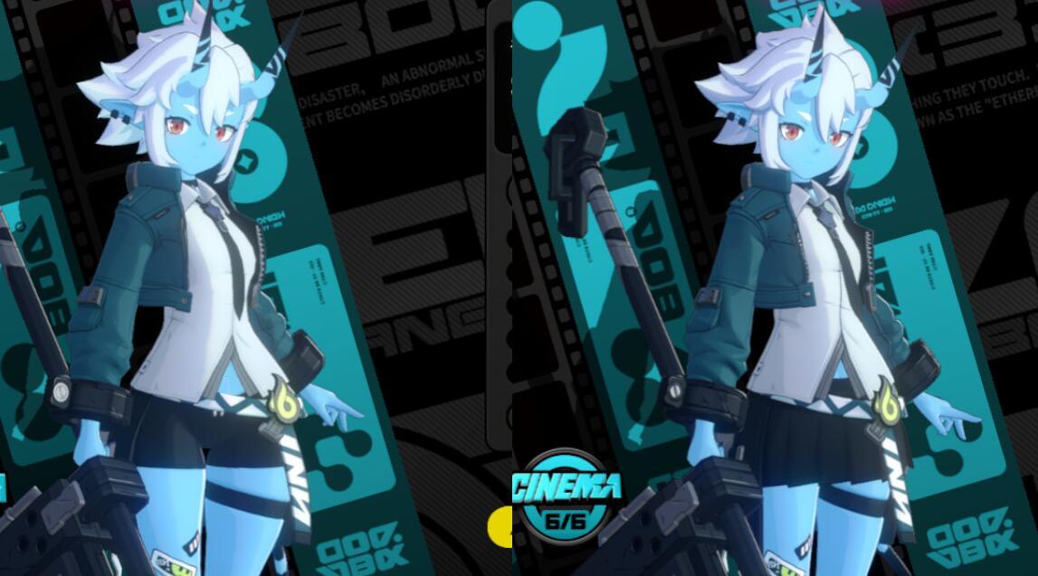 《絕區零》蒼角肉感大腿MOD