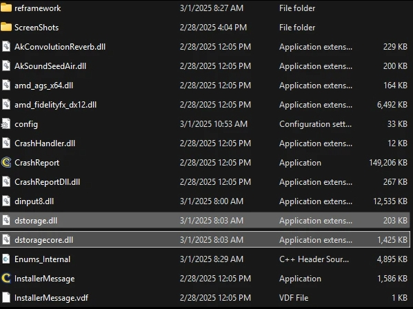 《怪物獵人：荒野》IO卡頓修復MOD[DirectStorage 1.2.2 升級至 1.2.3]