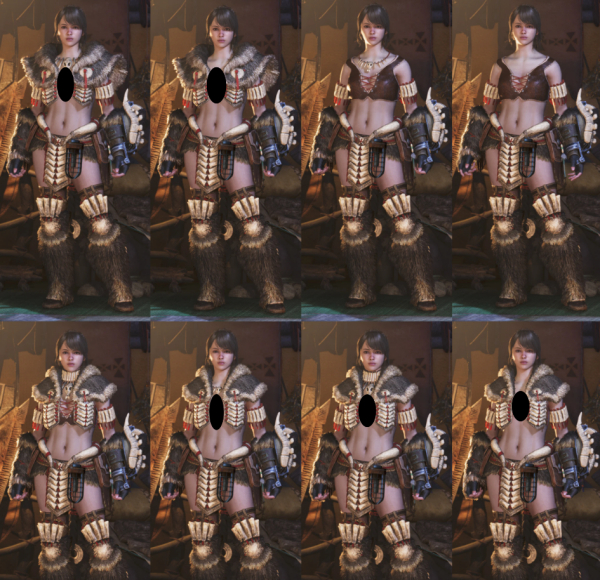 《怪物獵人：荒野》更加清涼的骨甲MOD