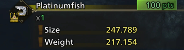 《怪物獵人:荒野》平衡魚類大小MOD