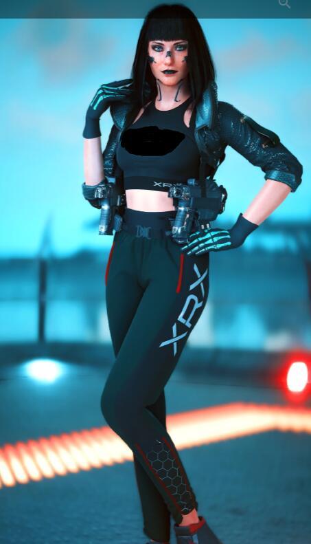 《賽博朋克2077》運動褲MOD