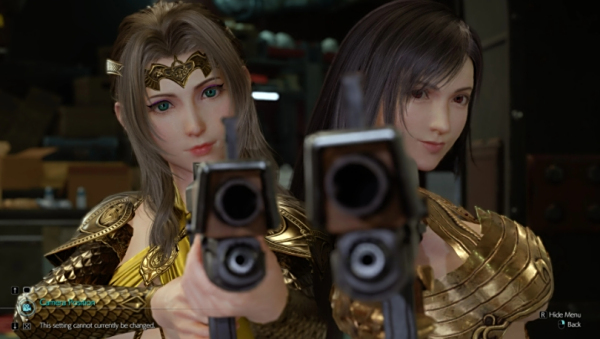 《最終幻想7：重生》愛麗絲性感黃金甲MOD[替換士兵套]