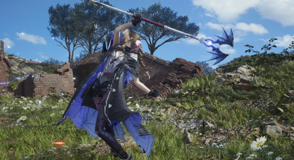 《最終幻想7：重生》愛麗絲巴哈姆特法袍和法杖MOD