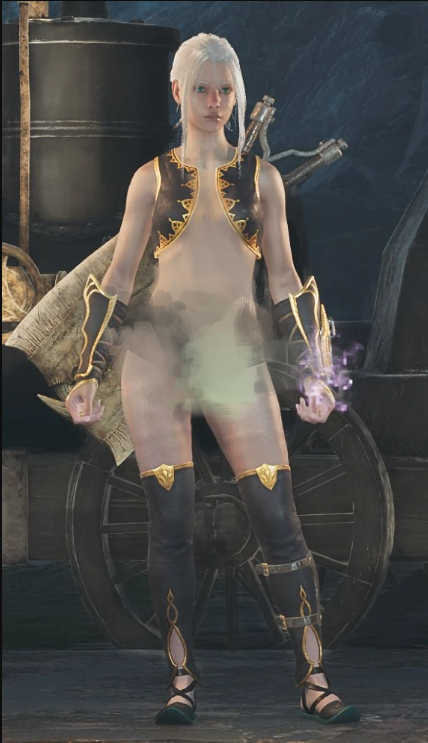 《怪物獵人：荒野》性感的徐武護甲MOD