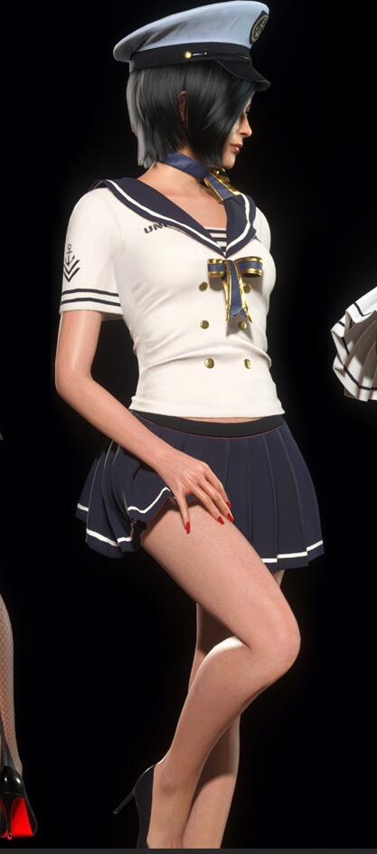 《生化危機(jī)4：重制版》艾達(dá)海軍之星A款-水手MOD[需要DLC]